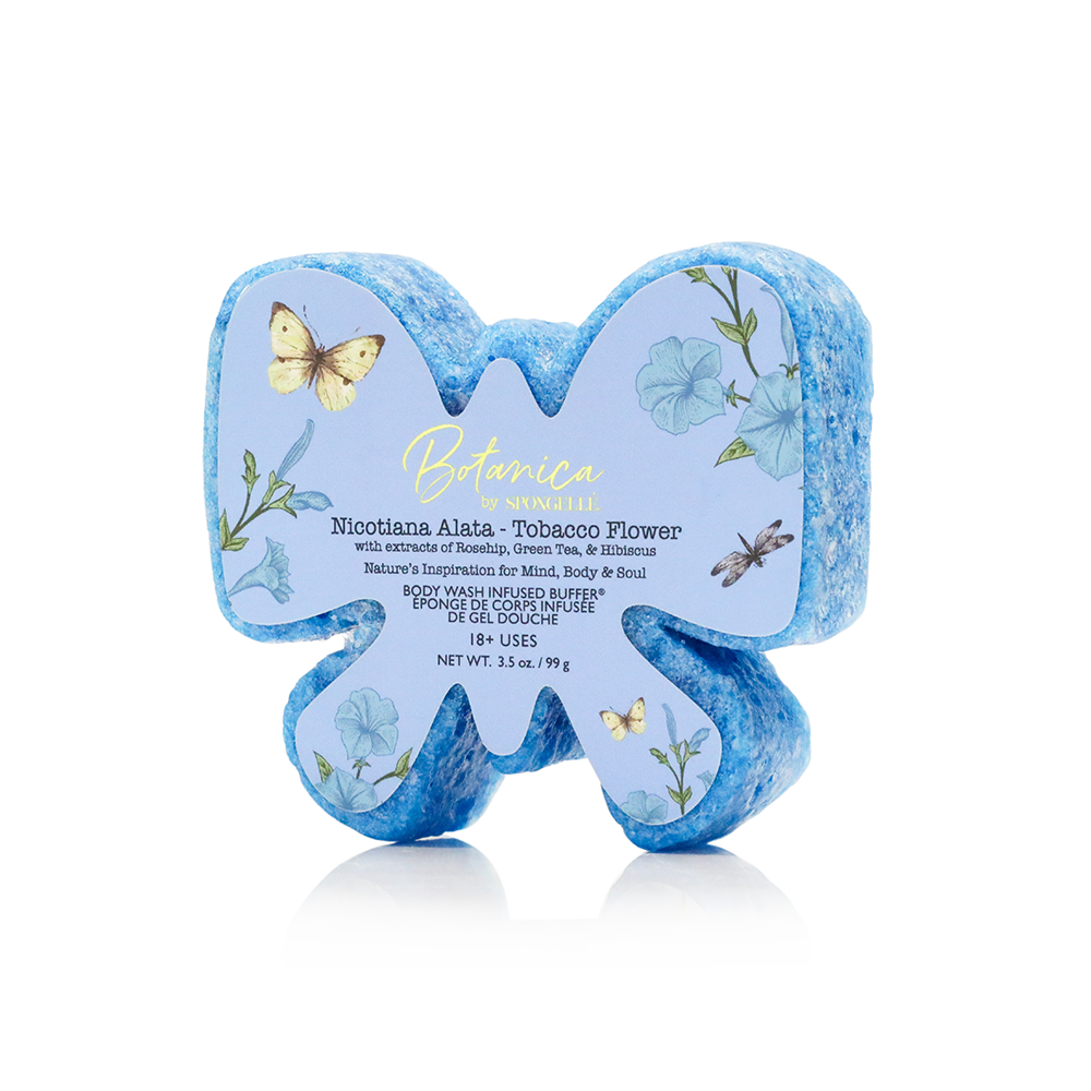 Tobacco Flower Body Buffer & Candle Set